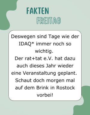 Fakten Freitag was ist idaq