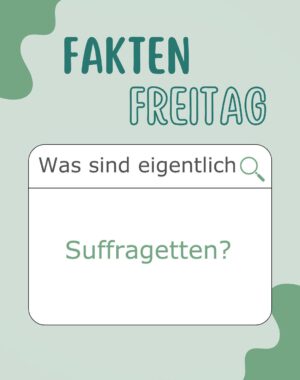 Was sind eigentlich Suffragetten. Suffragetten waren Frauenrechtlerinnen, die sich Ende des 19. und Anfang des 20. Jahrhunderts besonders vehement für das Frauenwahlrecht eingesetzt haben. Der Begriff stammt vom englischen Wort "suffrage" (Wahlrecht). Herkunft und Bewegung: Die Suffragettenbewegung entstand vor allem im Vereinigten Königreich. Eine zentrale Figur war Emmeline Pankhurst, Gründerin der Women's Social and Political Union (WSPU).