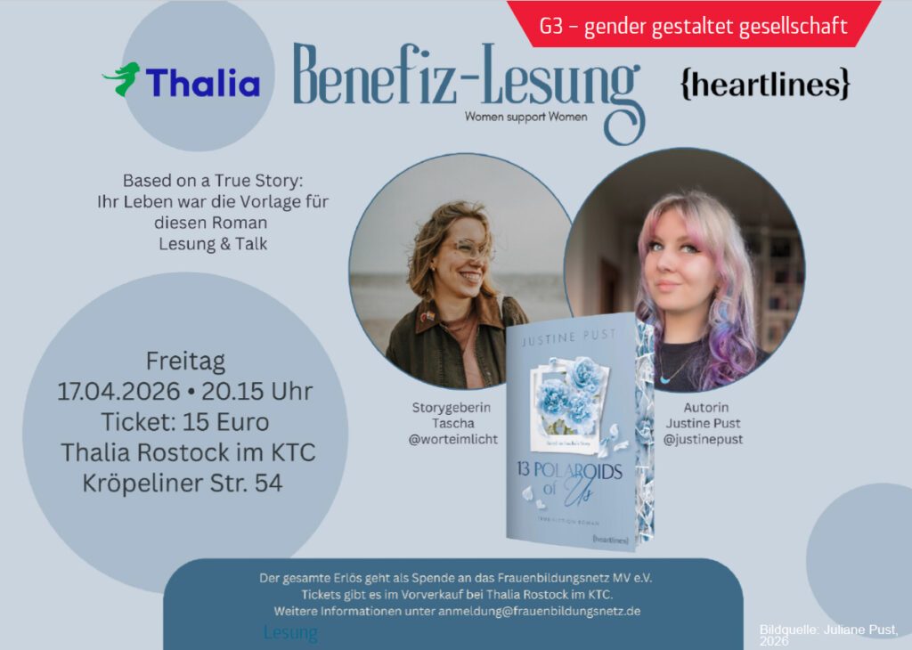 Benefiz Lesung  Women support Women