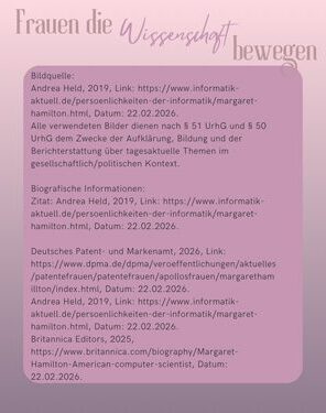 Frauen die Wissenschaft bewegen Margaret Hamilton