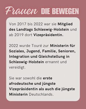 Frauen die BEWEGEN - Aminata Toure