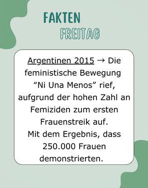 Frauenstreiks-Faktenfreitag
