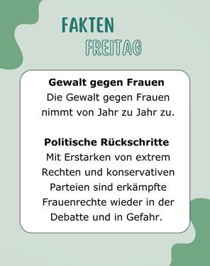 Frauenstreiks-Faktenfreitag