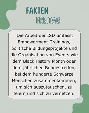 Initiative schwarze Menschen-Faktenfreitag