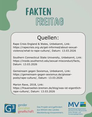 Fakten Freitag - Was ist Rape Culture?