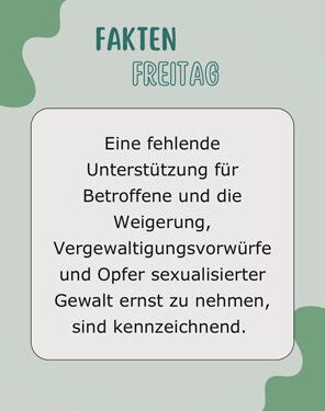 Fakten Freitag - Was ist Rape Culture?