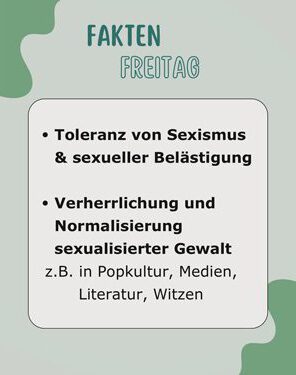 Fakten Freitag - Was ist Rape Culture?
