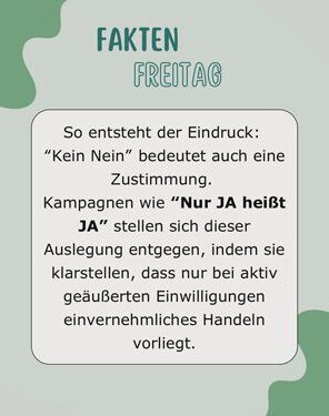 Consent Culture-Faktenfreitag