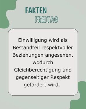 Consent Culture-Faktenfreitag