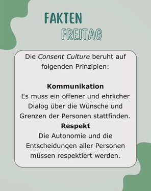 Consent Culture-Faktenfreitag