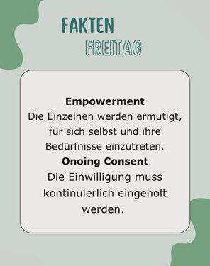 Consent Culture-Faktenfreitag