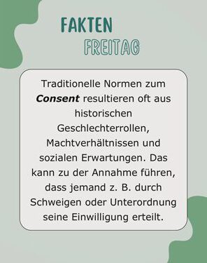 Consent Culture-Faktenfreitag