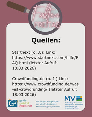 Fakten Freitag - Was ist eigentlich Crowdfunding?