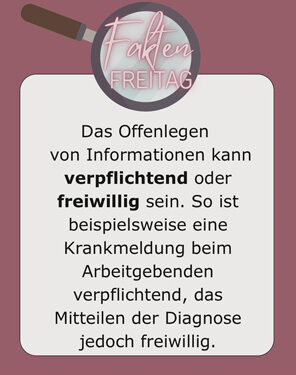 FaktenFreitag - Was ist eigentlich Disclosure?