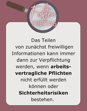 FaktenFreitag - Was ist eigentlich Disclosure?