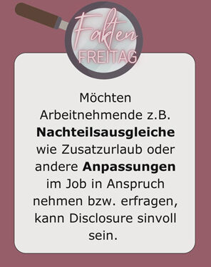 FaktenFreitag - Was ist eigentlich Disclosure?