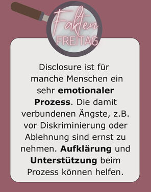 FaktenFreitag - Was ist eigentlich Disclosure?