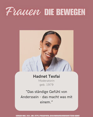 Frauen die BEWEGEN-Hadnet Tesfai