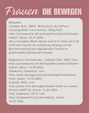 Frauen die BEWEGEN-Hadnet Tesfai