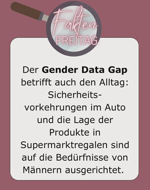 FaktenFreitag - Was ist eigentlich Gender Data Gap?