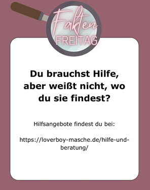 FaktenFreitag - Was ist eigentlich die Loverboy-Masche?