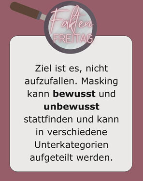 FaktenFreitag - Was ist eigentlich Masking?