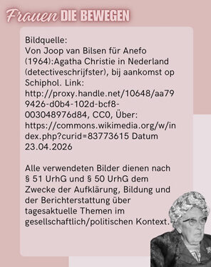 Frauen die bewegen - Agatha Christie