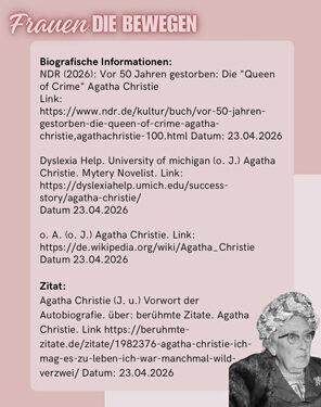 Frauen die bewegen - Agatha Christie
