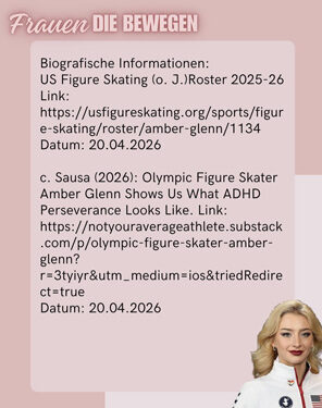 Frauen die Bewegen - Amber Glenn