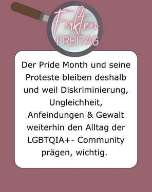 FaktenFreitag - Was ist eigentich Pride?