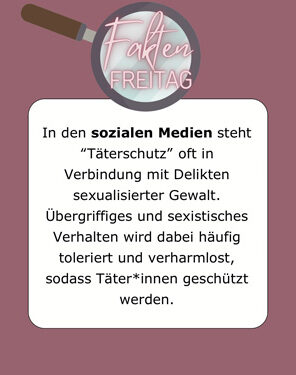 FaktenFreitag - Was ist eigentlich Täterschutz?