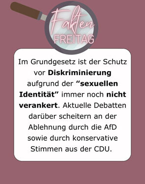 FaktenFreitag - Was ist eigentlich so wichtig am CSD?