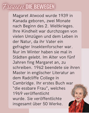 Frauen die Bewegen: Magaret Atwood