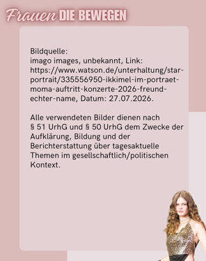 Frauen die bewegen - Ikkimel