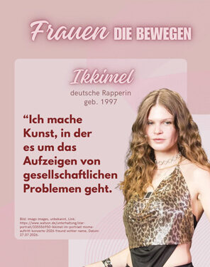 Frauen die bewegen - Ikkimel