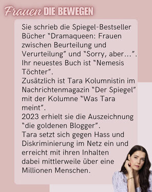 Frauen die bewegen - Tara Louise Wittwer