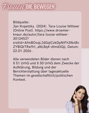 Frauen die bewegen - Tara Louise Wittwer