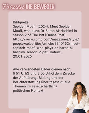 Frauen die bewegen - Sepideh moati